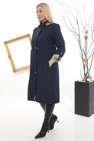 copy of copy of Trençkot Uzun Belden İpli Kapüşonlu