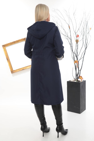 copy of copy of Trençkot Uzun Belden İpli Kapüşonlu