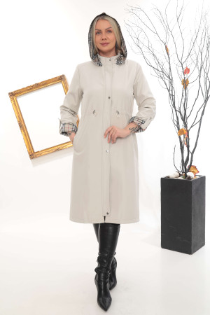 copy of copy of copy of copy of Trençkot Uzun Belden İpli Kapüşonlu