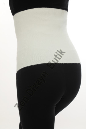 Angora Lastikli Yün Korse