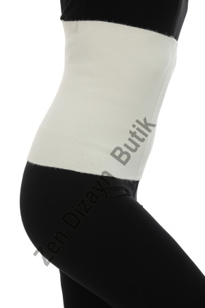 Angora Lastikli Yün Korse