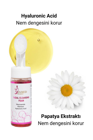 JAMED BEAUTY Kendinden Fırçalı Yüz Temizleme Köpüğü 150 ML