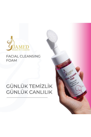 JAMED BEAUTY Kendinden Fırçalı Yüz Temizleme Köpüğü 150 ML